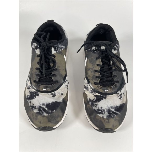 Nike Air Max Thea Womens Size 7 Black White Lightweight Running Shoes Sneaker - Picture 2 of 14